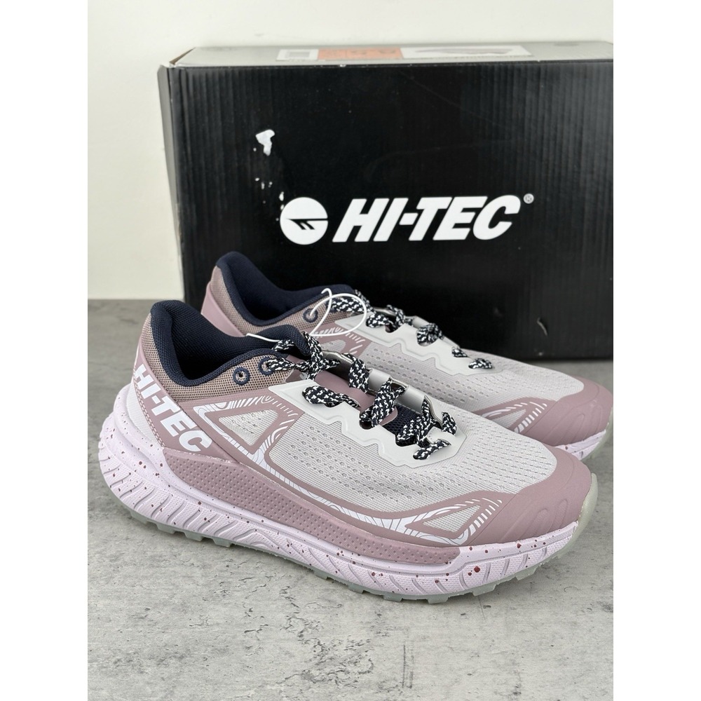 Hi-Tec Women's Trail Shoes Sneaker Purple Sz 8.5 Athletic Running Only Tried On